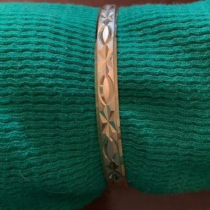 Electroplated Gold Bracelet